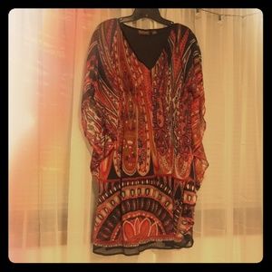 Summer dress paisley color